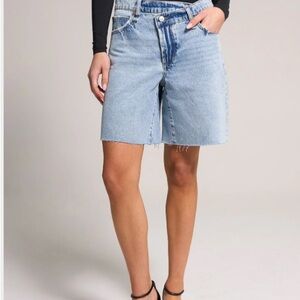 Women's Light Blue Denim Shorts